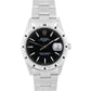 Rolex Oyster Perpetual Date 34mm BLACK Stainless Steel Oyster NO-HOLES 15210