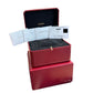 PAPERS Cartier Tank Large Quartz WSTA0072 4323 33x25mm Black Leather Watch BOX