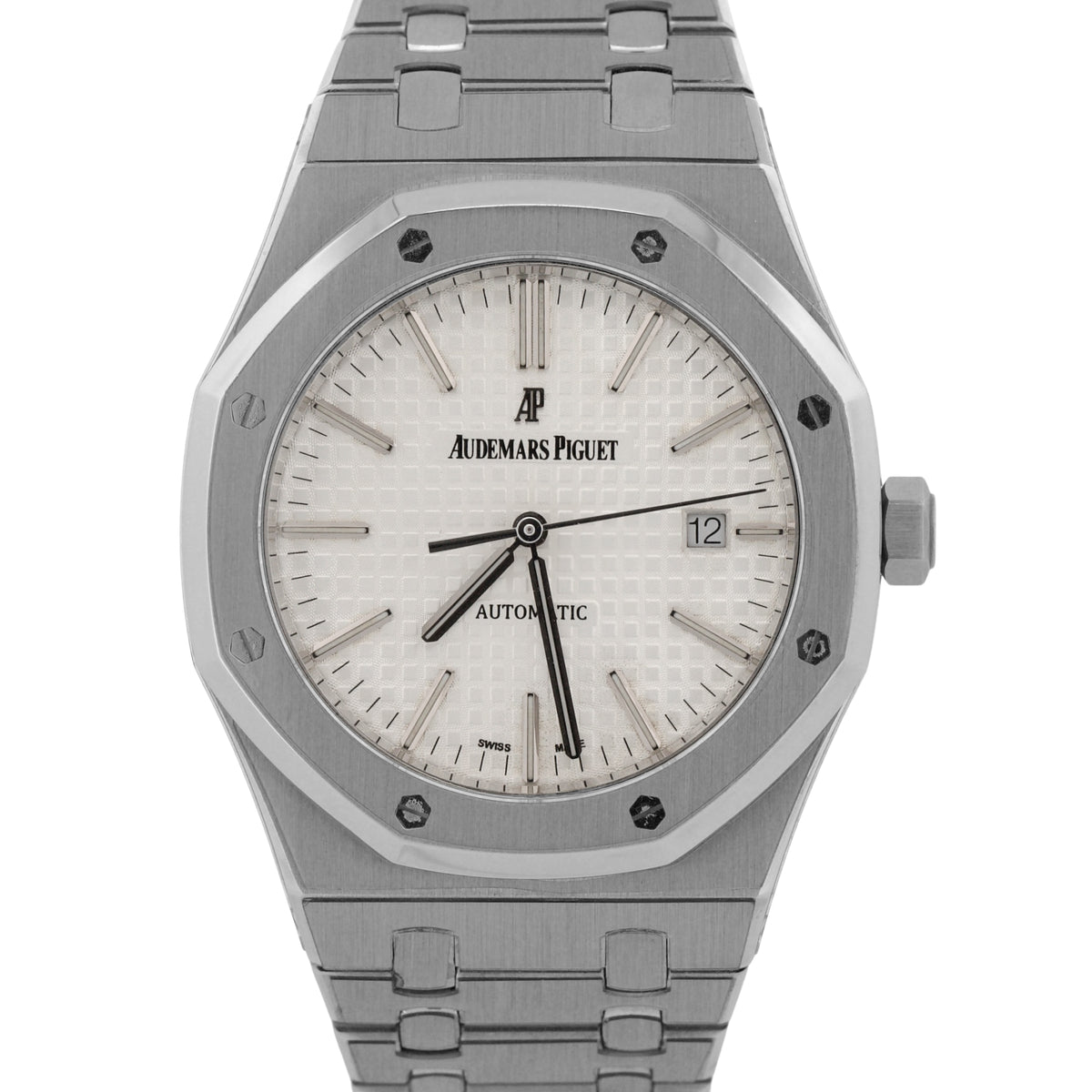 Audemars Piguet Royal Oak 15400ST.OO.1220ST.02 White Stainless Steel 41mm Watch