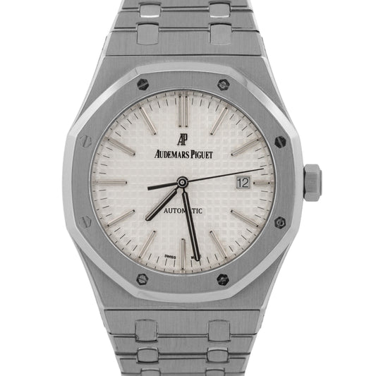 Audemars Piguet Royal Oak 15400ST.OO.1220ST.02 White Stainless Steel 41mm Watch