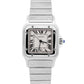 Ladies Cartier Santos Galbee WHITE Quartz 29mm Stainless Steel 1564 W20060D6