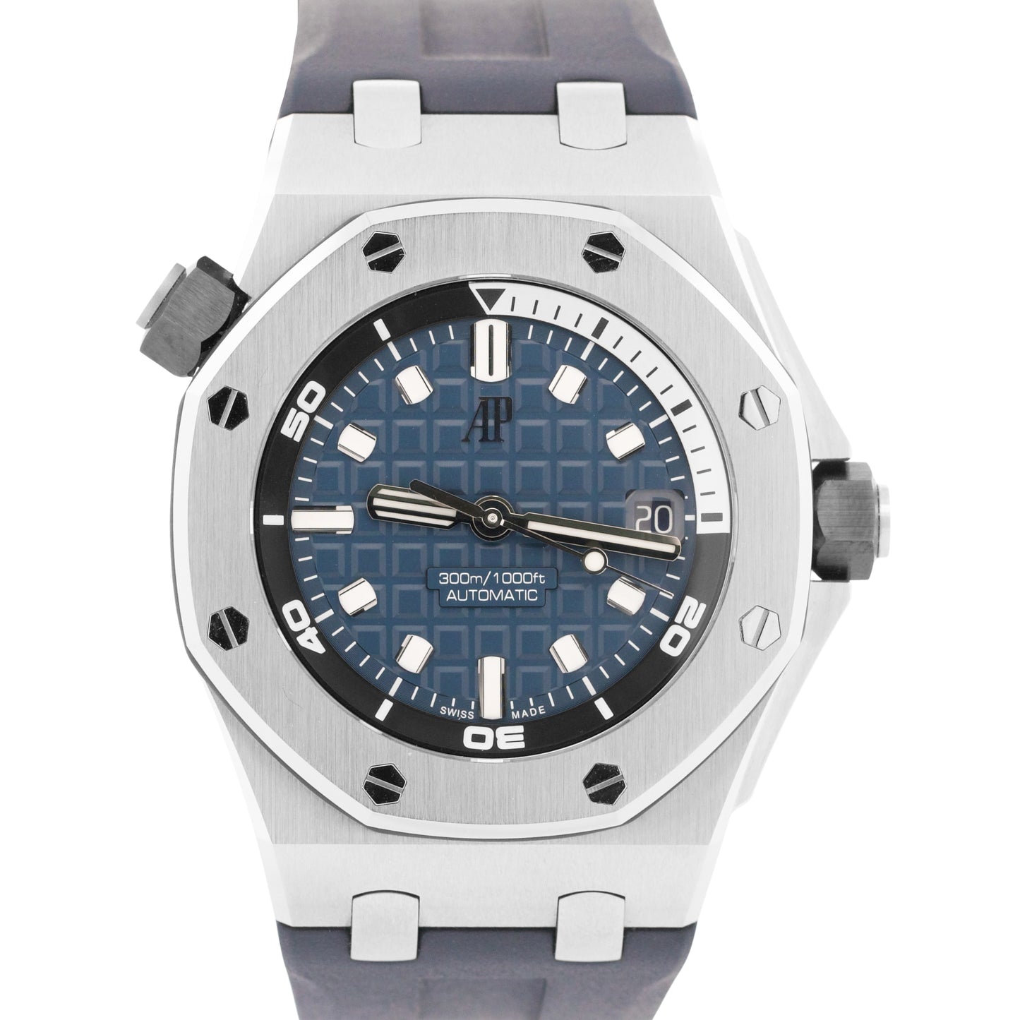 MINT 2025 PAPERS Audemars Piguet Royal Oak Offshore Steel BLUE 42mm 15720ST BOX