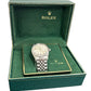 1983 Rolex DateJust 36mm SILVER Stainless Steel Automatic JUBILEE 16030 BOX