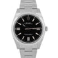UNWORN 2023 PAPERS Rolex DateJust 41 BLACK Steel OYSTER 41mm 126300 NOS BOX