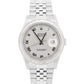 2002 PAPERS Rolex DateJust Turn-O-Graph SILVER ROMAN 18K Steel JUBILEE 16264 BOX