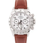 1997 PAPERS Rolex Daytona WHITE ARABIC 18K Gold Brown Leather 40mm 16519 BOX