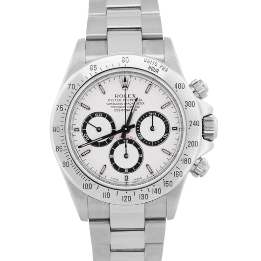 2026 RSC Rolex Daytona Cosmograph WHITE Stainless Steel ZENITH 40mm 16520 Watch