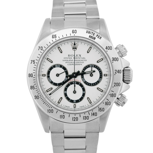 2022 RSC Rolex Daytona Cosmograph WHITE Stainless Steel PAPERS 40mm 16520 BOX