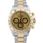 Rolex Daytona Cosmograph CHAMPAGNE 40mm ZENITH Stainless 18K Yellow Gold 16523