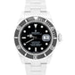 NOS STICKERED Rolex Submariner Date BLACK Steel RANDOM SERIAL 40mm 16610 BOX