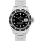 Rolex Submariner Date 16610 Black No-Holes Stainless Steel 40mm Oyster Watch