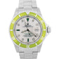 Rolex Submariner Date MOP DIAMOND EMERALD Green Stainless Steel 40mm 16610 Watch