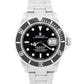 UNPOLISHED 2020 RSC PAPERS Rolex Submariner Date BLACK Steel 40mm 16610 BOX