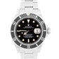 1996 Rolex Submariner Date BLACK Stainless Steel 40mm Oyster Automatic 16610