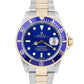 2020 RSC Rolex Submariner Date Blue Two-Tone Gold Stainless Steel 40mm 16613 BOX