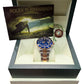 Rolex Submariner Date BLUE Two-Tone 18K GOLD BUCKLE Steel 40mm 16613 Watch