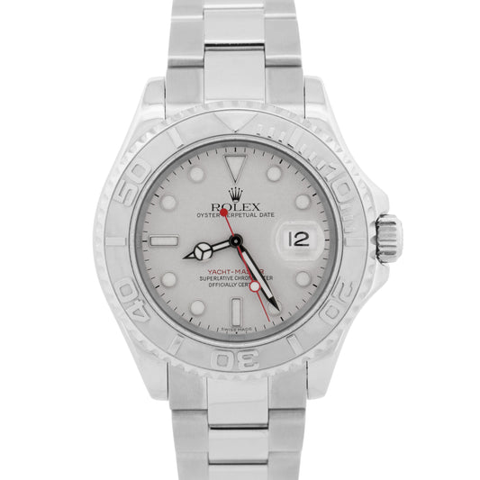 Rolex Yacht-Master PLATINUM Stainless Steel 40mm Oyster Automatic YM1 16622