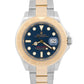 Rolex Yacht-Master 40mm BLUE Two-Tone 18K Yellow Gold Stainless Steel YM1 16623