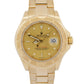 Rolex Yacht-Master 40mm CHAMPAGNE 18K Yellow Gold NO-HOLES Automatic Watch 16628