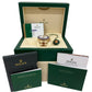 2016 Rolex Yacht-Master II 116688 White Blue 18K Yellow Gold 44mm Box Papers