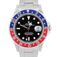 1993 Rolex GMT-Master 16700 Pepsi Blue Red Stainless Steel Black 40mm Watch
