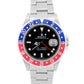 1999 Rolex GMT-Master PEPSI Blue Red Stainless Steel Black 40mm Watch 16700