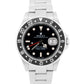 PAPERS UNPOLISHED Rolex GMT-Master II BLACK Stainless OYSTER 16710 Watch BOX
