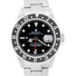 PAPERS Rolex GMT-Master II BLACK Red Stainless Steel Date OYSTER 16710 Watch BOX