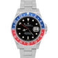PAPERS Rolex GMT-Master II PEPSI Red Blue Steel RSC Oyster NO-HOLES 16710 BOX