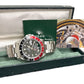 Rolex GMT-Master II 40mm COKE Red Black Stainless Steel OYSTER Date 16710 Watch