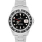 2004 Rolex GMT-Master II 16710 Black Stainless Steel No-Holes Oyster Box Papers