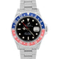 1996 Rolex GMT-Master II 16710 Pepsi Red Blue RSC Steel 40mm Watch Box Papers