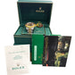 PAPERS Rolex GMT-Master II ROOT BEER Brown 40mm 18K Steel JUBILEE 16713 BOX