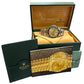 Rolex GMT-Master II SERTI CHAMPAGNE DIAMOND Two-Tone Gold Steel 40mm 16713 BOX