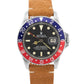 Vintage 1967 Rolex GMT-Master 1675 Pepsi Red Blue Steel Long-E MK1 40mm Watch