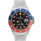 1978 Rolex GMT-Master Red Blue Patina Pepsi Jubilee MK2 Steel 40mm 1675 Box Papers