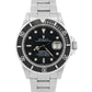 1987 Rolex Submariner Date 168000 40mm Triple Zero Black Steel Watch Box Papers