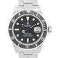 VINTAGE 1981 Rolex Submariner Date Black MATTE DIAL 16800 40mm PATINA Steel