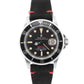 VINTAGE 1970 Rolex Submariner Date Black RED Stainless Steel 40mm 1680 Watch