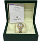PAPERS Ladies Rolex Yacht-Master 29mm WHITE 169623 Two-Tone 18K Gold Watch BOX