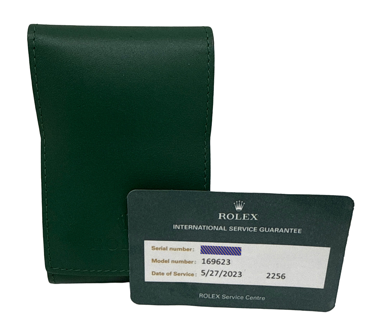 2023 RSC Ladies Rolex Yacht-Master WHITE 18K Yellow Gold Steel 29mm 169623 Watch