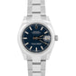 2018 Ladies Rolex DateJust 178240 Blue 31mm Stainless Steel Watch Box Papers