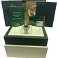 PAPERS Rolex DateJust FACTORY BLACK DIAMOND 18K Steel JUBILEE 31mm 178273 BOX