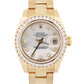 Ladies Rolex DateJust 179168 Mother of Pearl Diamond 18 Gold 26mm Box Papers