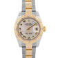 Rolex DateJust 26mm MOP ROMAN DIAMOND 18K Gold Steel OYSTER 179313 Watch BOX