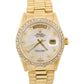 1979 Rolex Day-Date President MOP DIAMOND 36mm 18K Yellow Gold Watch 18038