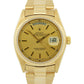 VINTAGE 1979 Rolex Day-Date President CHAMPAGNE 36mm 18K Yellow Gold 18038 Watch