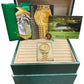 1985 Rolex Day-Date President CHAMPAGNE DIAMOND 18K Yellow Gold 36mm 18038 BOX