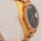 UNPOLISHED PAPERS Rolex Day-Date President FACTORY ONYX 18K Gold 36mm 18038 BOX