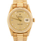1995 Rolex Day-Date President FACTORY CHAMPAGNE DIAMOND 36mm 18K Gold 18238